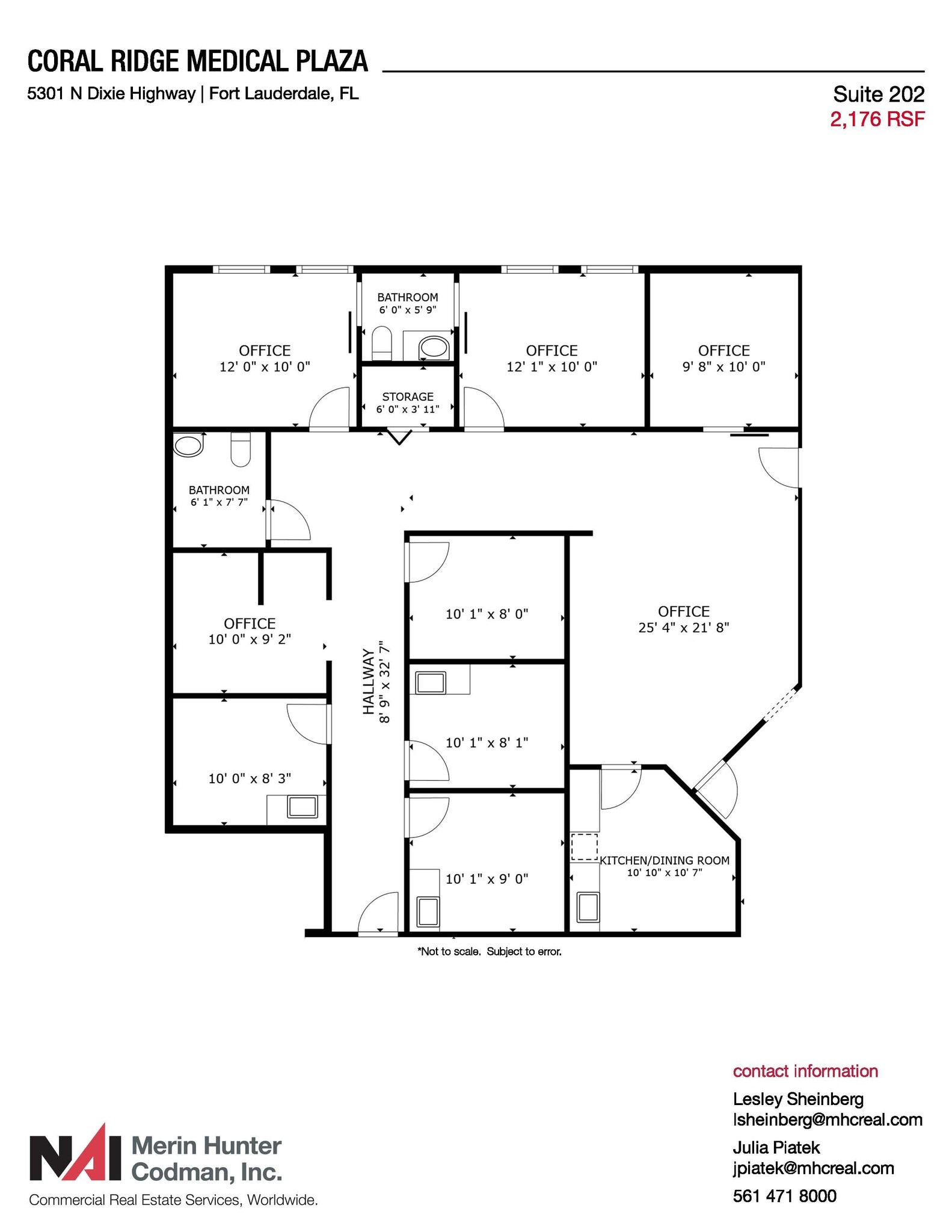 5301 N Dixie Hwy, Fort Lauderdale, FL à louer Plan d’étage- Image 1 de 1