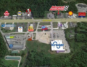 1168 N Highway 27, Whitley City, KY - aerial  map view