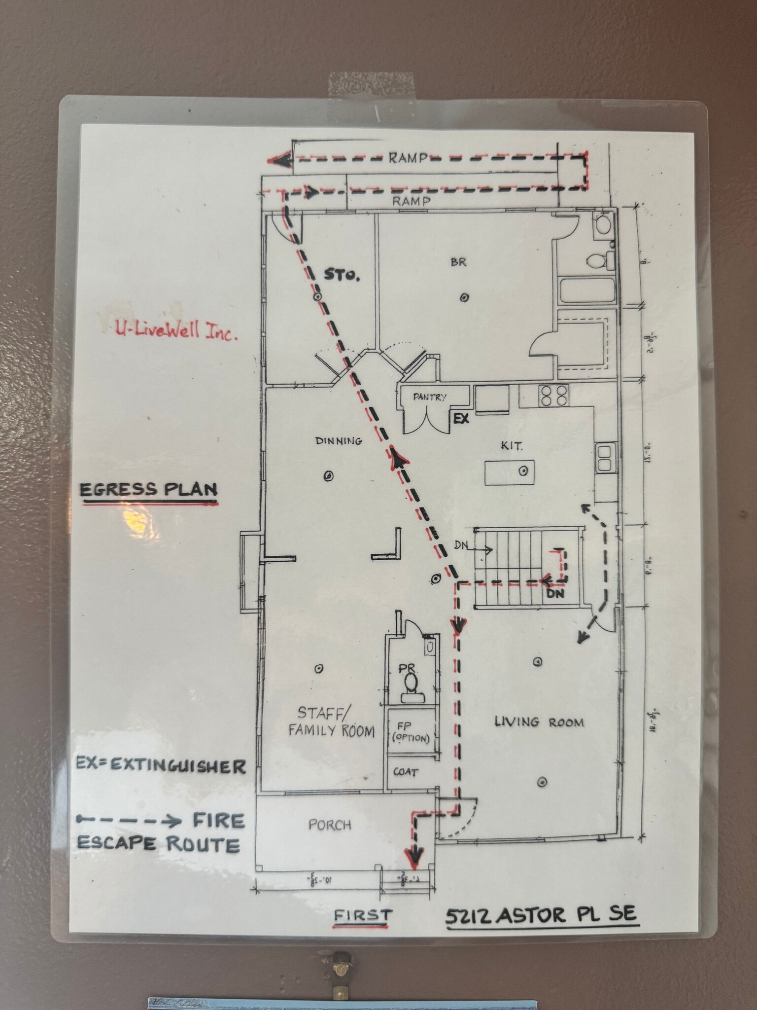 5212 Astor Pl SE, Washington, DC for lease Floor Plan- Image 1 of 3