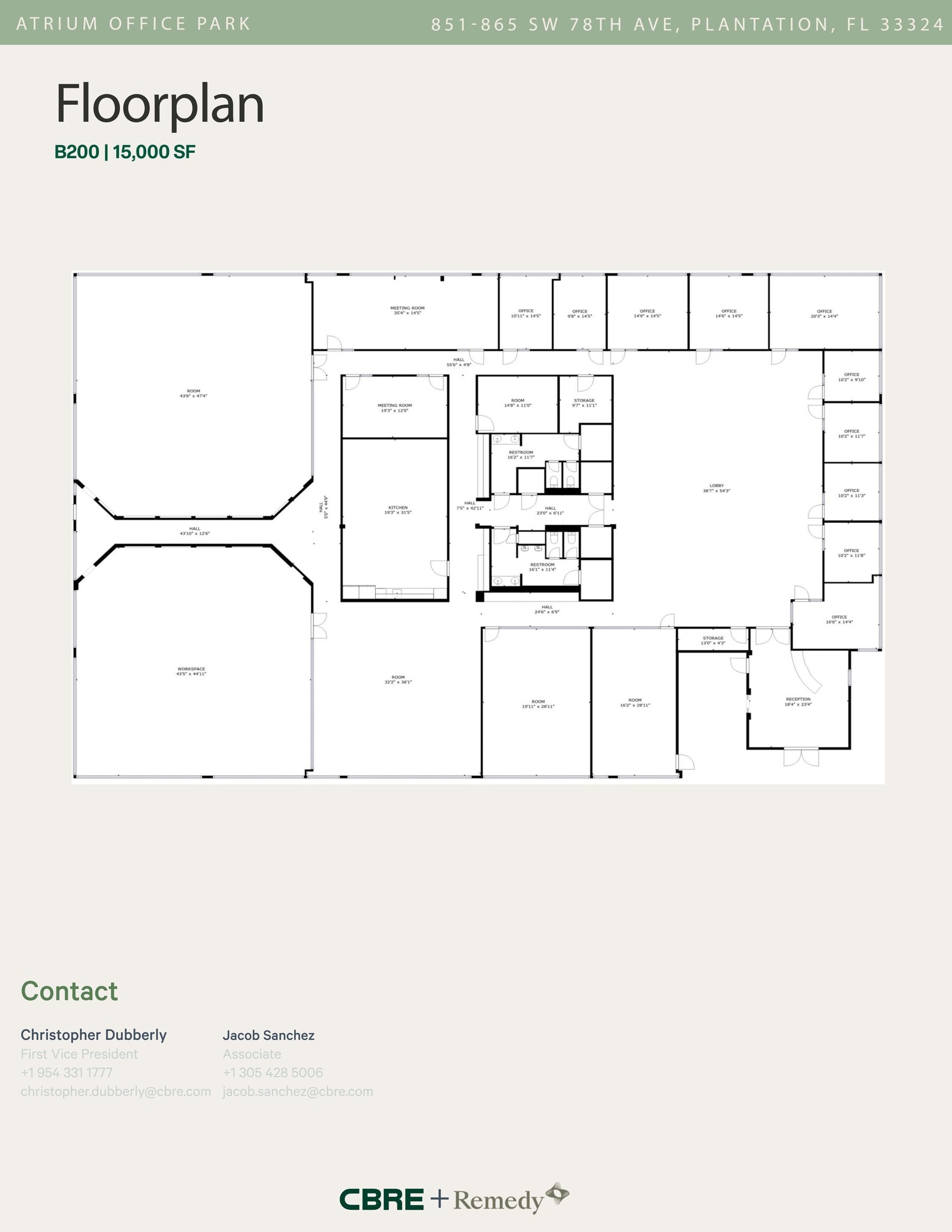 865 SW 78th Ave, Plantation, FL à louer Plan de site- Image 1 de 1