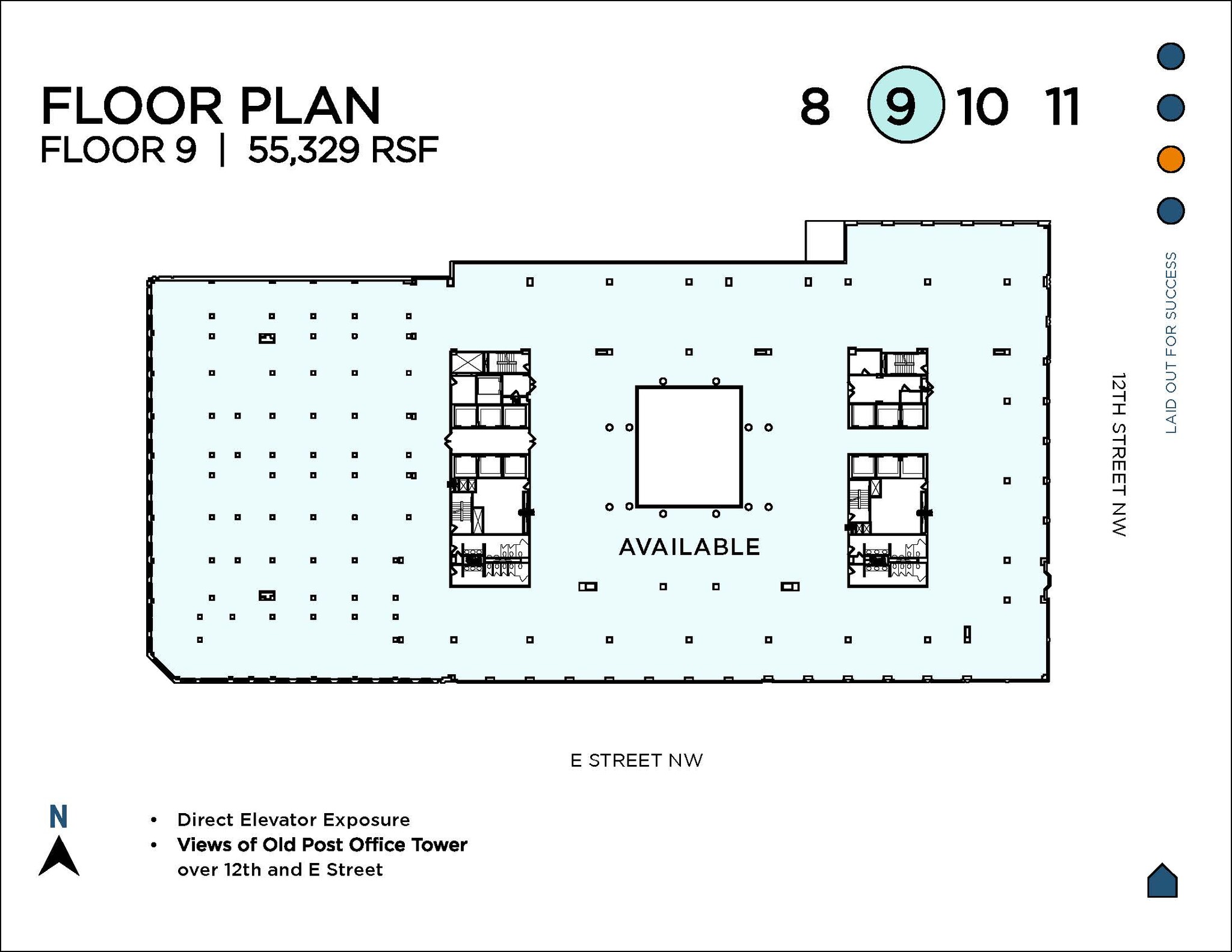 1299 Pennsylvania Ave NW, Washington, DC à louer Plan d  tage- Image 1 de 1