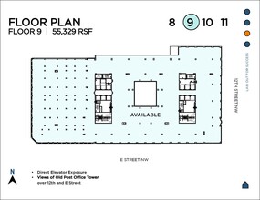 1299 Pennsylvania Ave NW, Washington, DC à louer Plan d  tage- Image 1 de 1