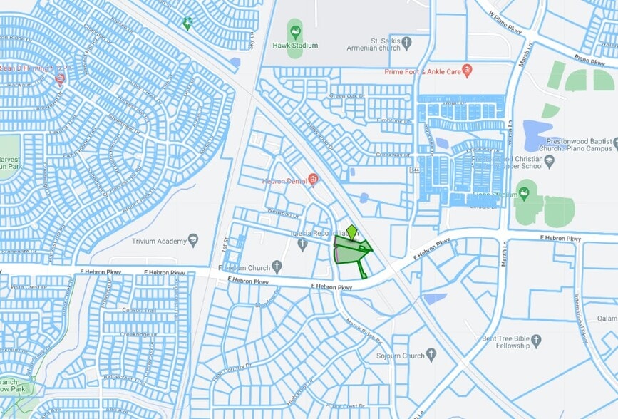 4242 Marsh Ridge rd, Carrollton, TX for sale - Plat Map - Image 2 of 14
