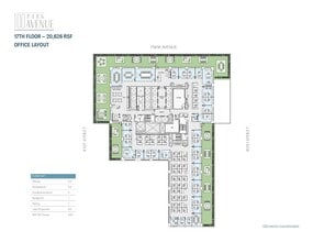 100 Park Ave, New York, NY for lease Floor Plan- Image 1 of 5