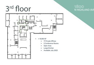 1800 N Highland Ave, Los Angeles, CA for lease Floor Plan- Image 1 of 1