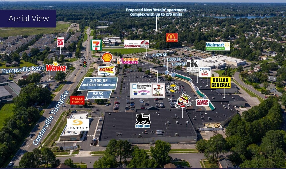 1920 Centerville Tpke, Virginia Beach, VA for lease - Primary Photo - Image 1 of 2