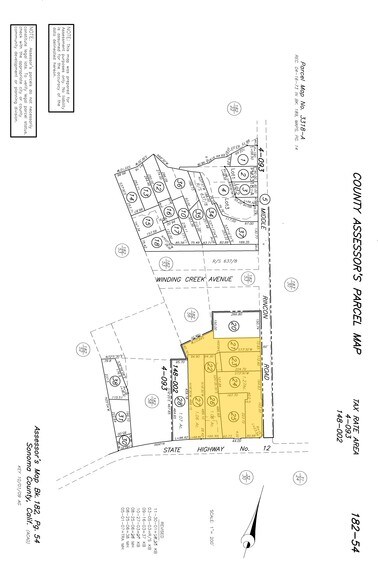 43 Middle Rincon Rd, Santa Rosa, CA à vendre - Plan cadastral - Image 1 de 1