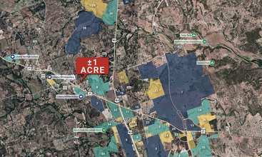 123 Bailey, Liberty Hill, TX - AERIAL  map view