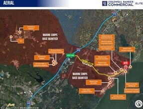 305 5th Ave, Quantico, VA - Aérien  Vue de la carte - Image1