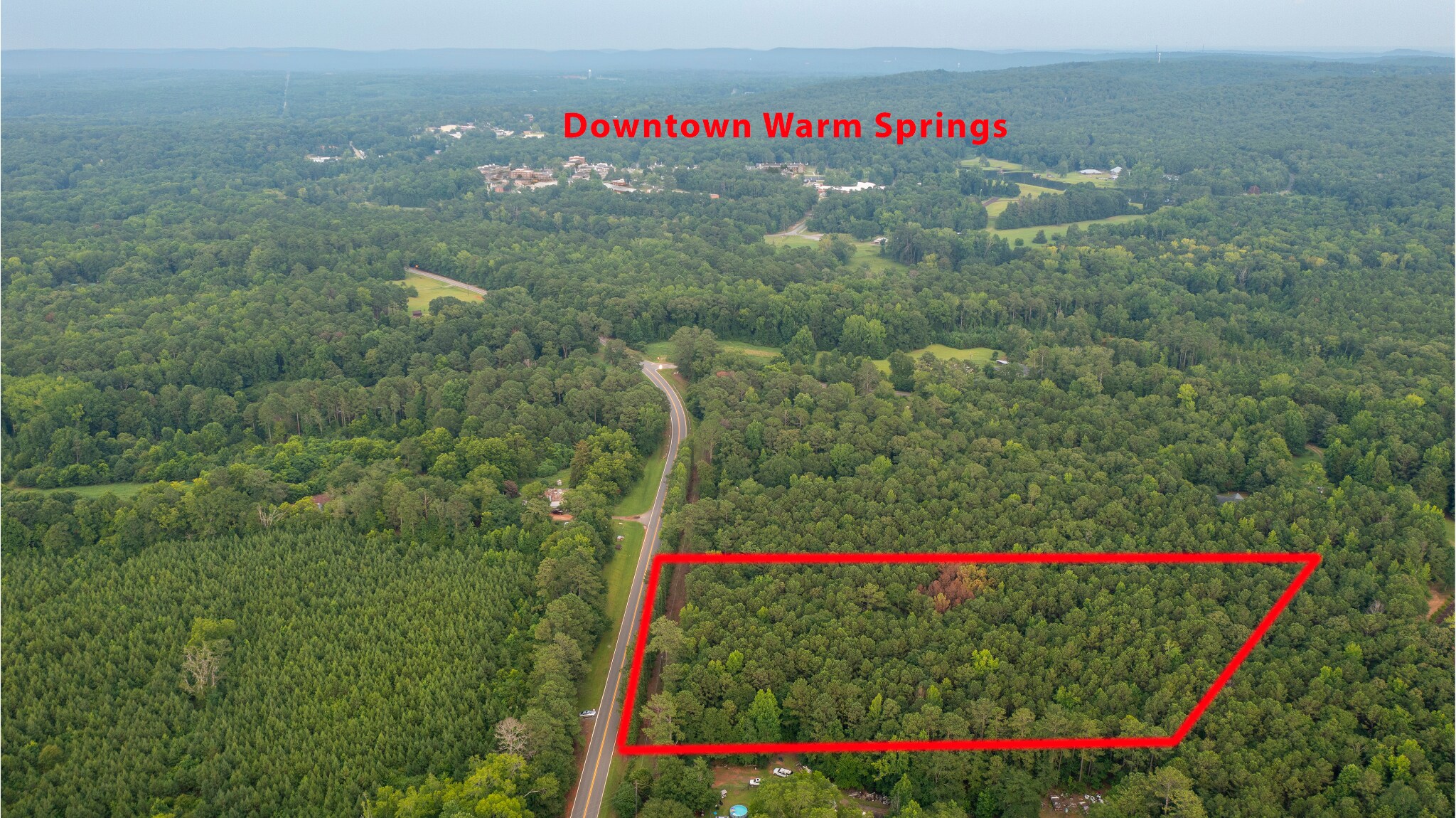 0 Durand Hwy, Warm Springs, GA for sale Aerial- Image 1 of 11