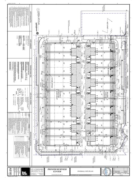 6370 S Pioneer Way, Las Vegas, NV à louer - Plan de site - Image 1 de 18