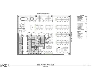 650 Fifth Ave, New York, NY for lease Floor Plan- Image 2 of 3