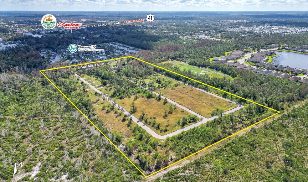 4700 San Michel Dr, Fort Myers, FL à vendre - Aérien - Image 1 de 8