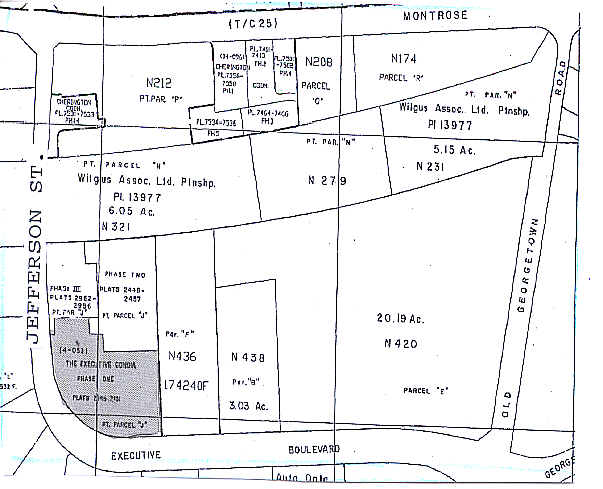 6125-6161 Executive Blvd, Rockville, MD à vendre - Plan cadastral - Image 2 de 11