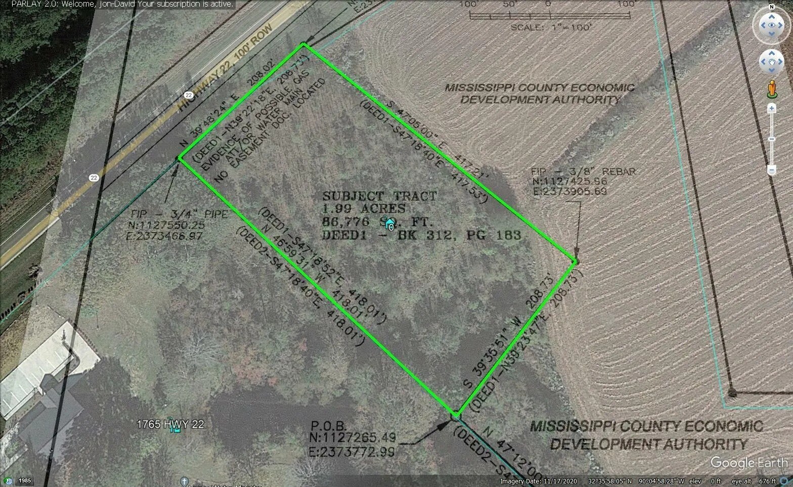 Hwy 22, Canton, MS for sale Primary Photo- Image 1 of 4