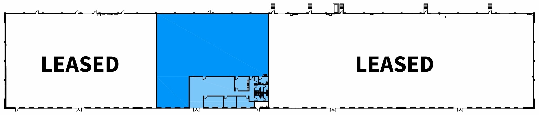 11325 Reed Hartman Hwy, Blue Ash, OH à louer Plan d’étage- Image 1 de 2