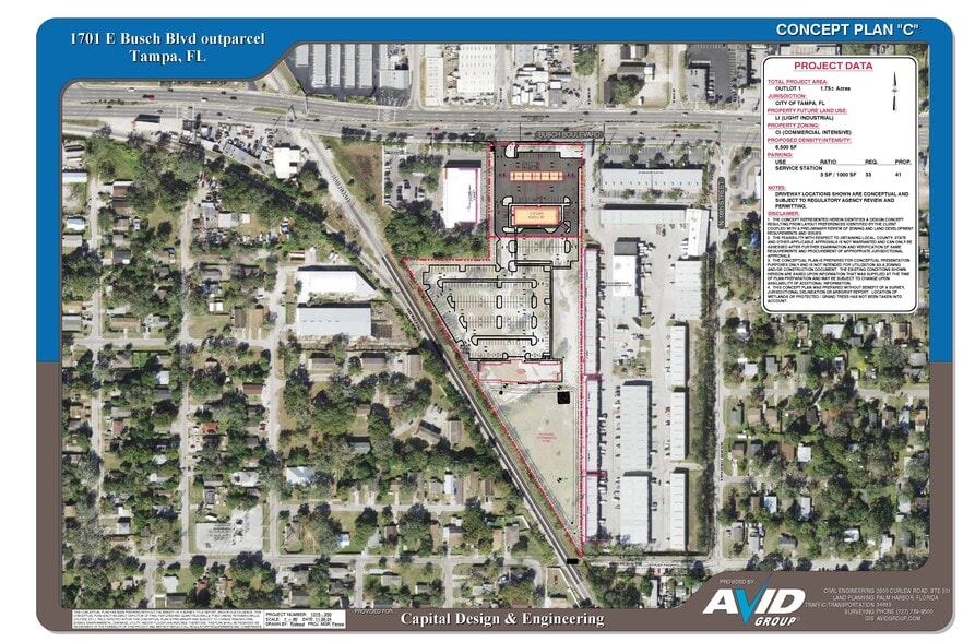 1701 Busch Blvd, Tampa, FL for sale - Building Photo - Image 3 of 5