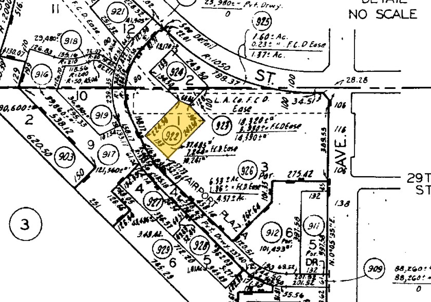 4811 Airport Plaza Dr, Long Beach, CA à louer - Plan cadastral - Image 2 de 20