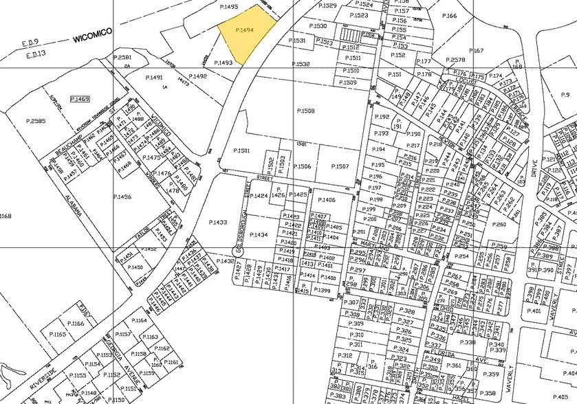 540 Riverside Dr, Salisbury, MD à louer - Plan cadastral - Image 2 de 32