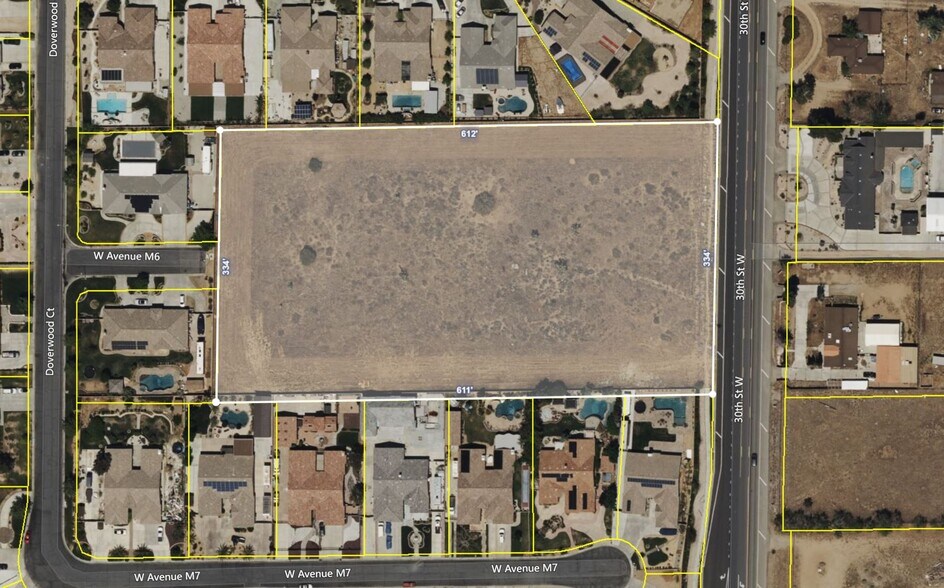 41705 30th Street West, Lancaster, CA for sale - Aerial - Image 2 of 6