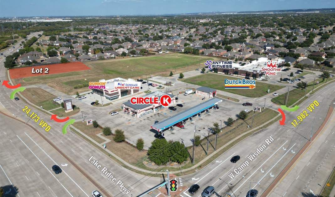 NEC of Camp Wisdom & Lake Ridge, Grand Prairie, TX for sale Primary Photo- Image 1 of 2