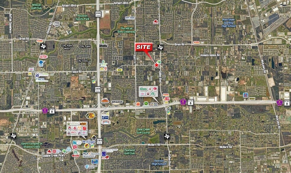 NWQ of Almeda Genoa Rd & Cullen Blvd, Houston, TX for sale - Building Photo - Image 2 of 2