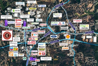 147 Commerce Dr, Villa Rica, GA - Aerial map view - Image1