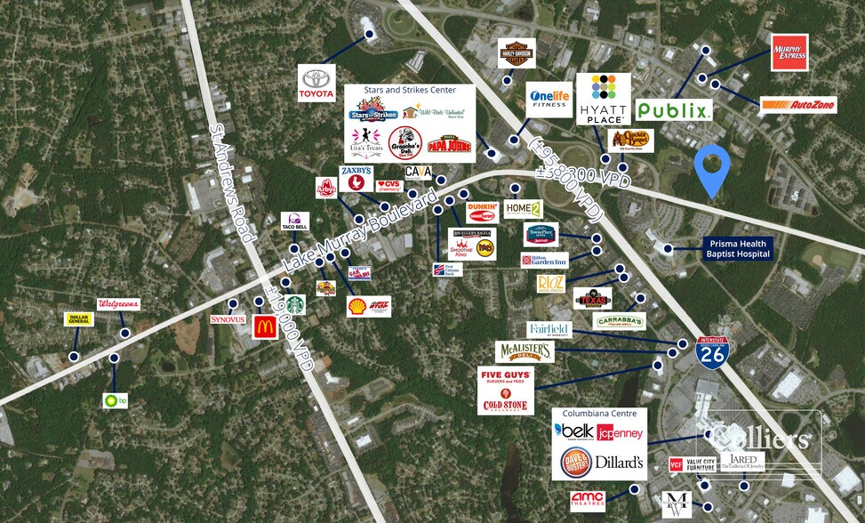 450 Lake Murray Blvd, Irmo, SC à vendre - Photo du bâtiment - Image 2 de 10
