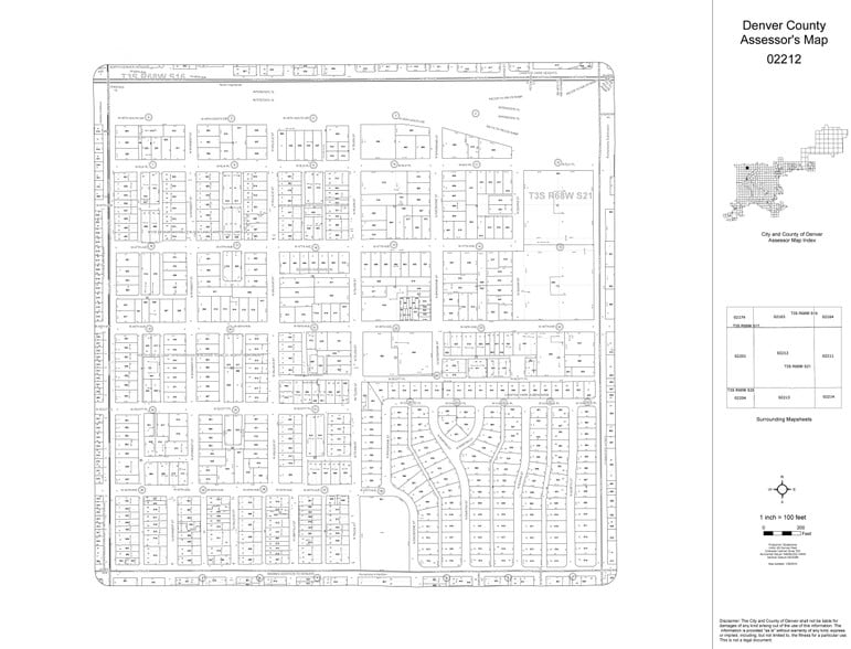 4720 Tejon St, Denver, CO à vendre - Plan cadastral - Image 3 de 17