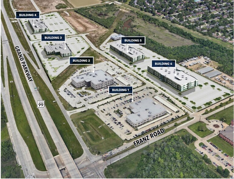 2002 W Grand Pky N, Katy, TX à louer - Aérien - Image 2 de 2