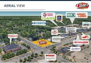 6005-6011 S Westnedge Ave, Portage, MI - AERIAL  map view