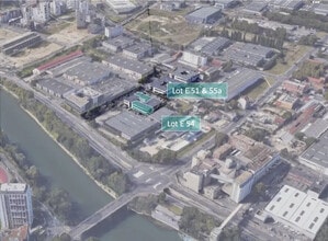 Gennevilliers, HDS - Aérien  Vue de la carte