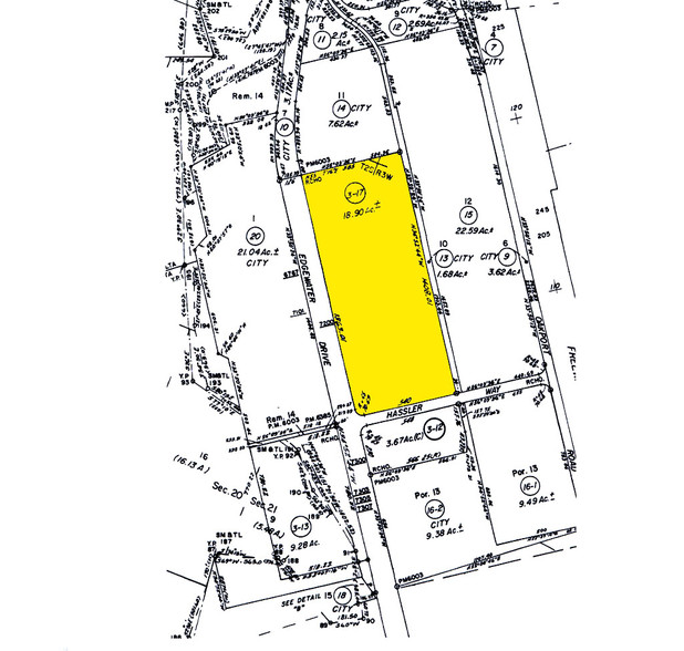 7200-7240 Edgewater Dr, Oakland, CA à louer - Plan cadastral - Image 2 de 16