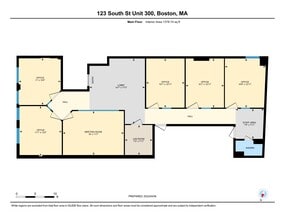 123 South St, Boston, MA à louer Plan d’étage- Image 1 de 1