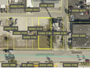 817 & 819 Lafayette St, Cape Coral, FL for sale - Plat Map - Image 1 of 2