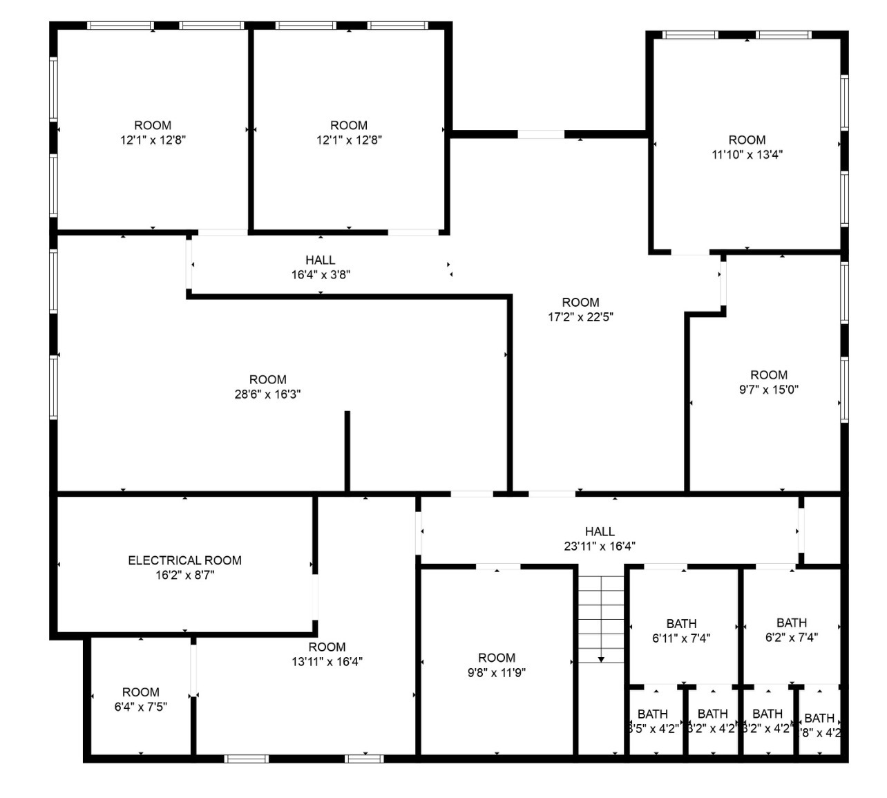 26400 Southfield Rd, Lathrup Village, MI à louer Plan d  tage- Image 1 de 1