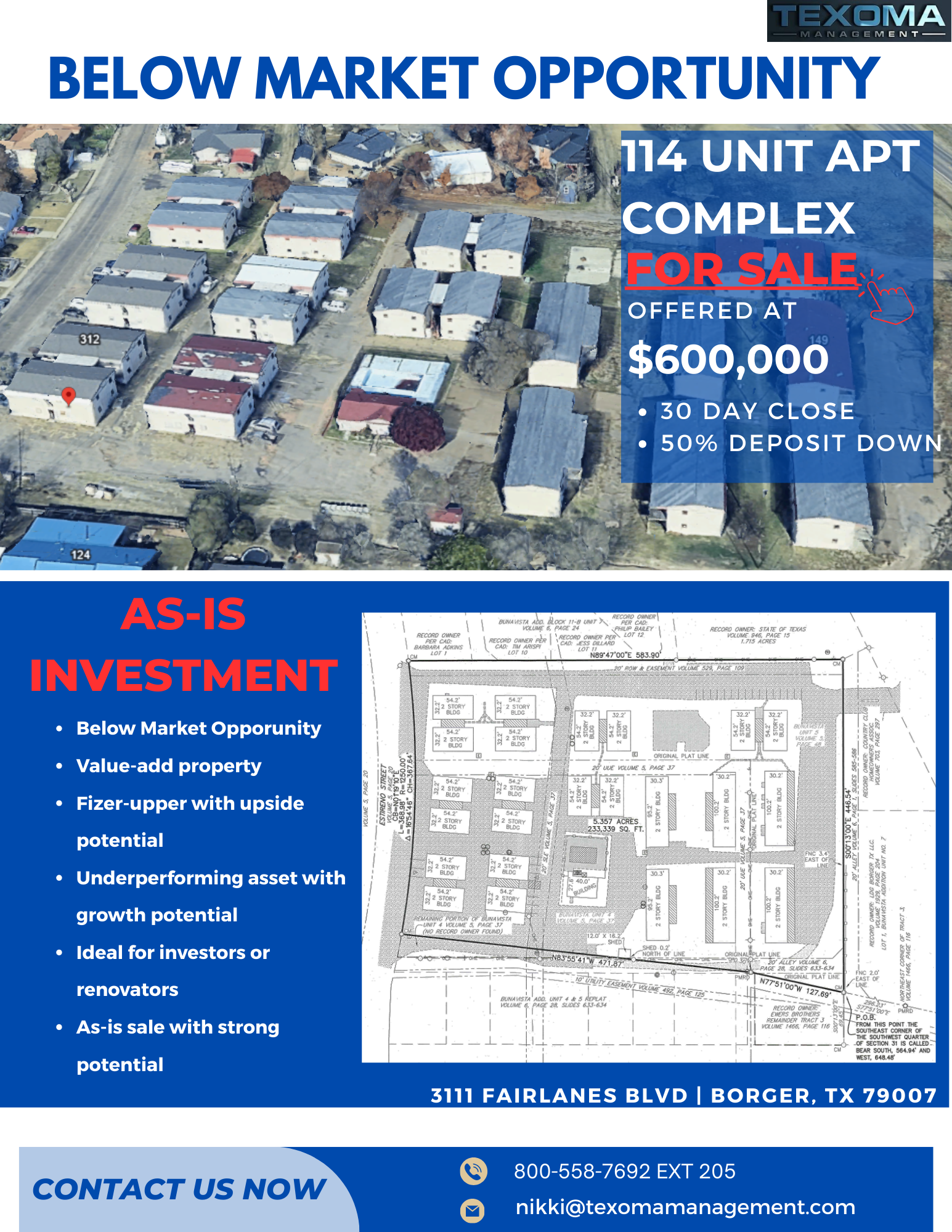 3111 Fairlanes Blvd, Borger, TX for sale Primary Photo- Image 1 of 3