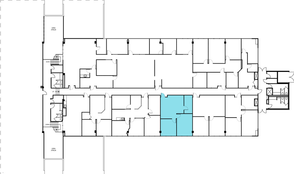 10 Inverness Dr E, Englewood, CO à louer - Plan d’étage - Image 2 de 9