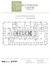 720 E Butterfield Rd, Lombard, IL à louer Plan d’étage- Image 1 de 1