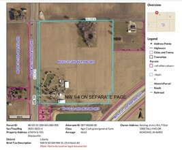 6769 N State Road 931, Sharpsville, IN - Aérien  Vue de la carte