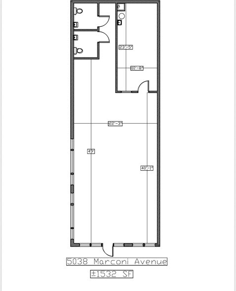 5038 Marconi Ave, Carmichael, CA à louer - Photo du bâtiment - Image 2 de 4