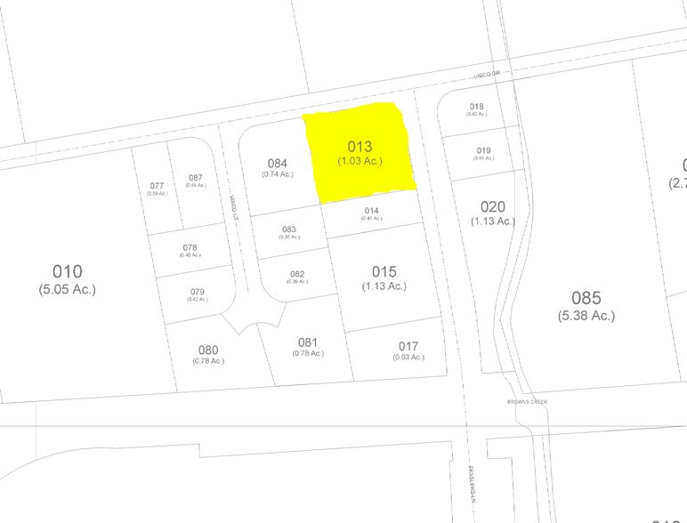 615 Nestor St, Nashville, TN for lease - Plat Map - Image 2 of 7