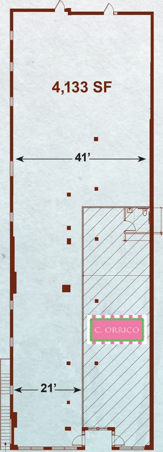 336 S County Rd, Palm Beach, FL for lease Floor Plan- Image 1 of 2