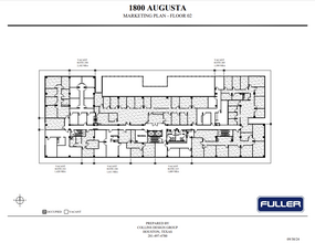 1800 Augusta Dr, Houston, TX à vendre Plan d’étage- Image 1 de 1