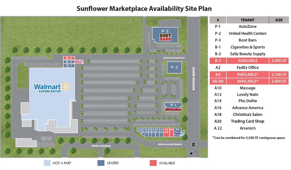 323 W Shaw Ave, Clovis, CA à louer - Photo du b timent - Image 2 de 6