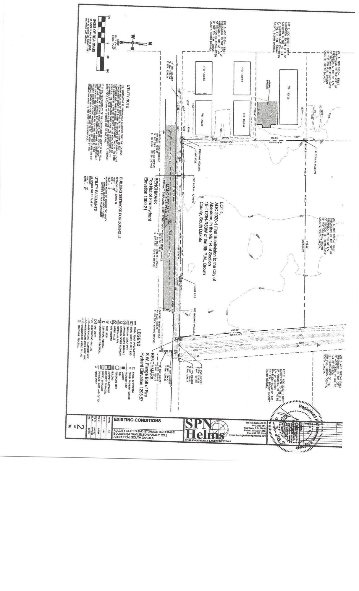 4801 Maloney Ave NE, Aberdeen, SD for lease Site Plan- Image 1 of 1