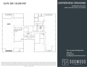 4538 Centerview Dr, San Antonio, TX for lease Floor Plan- Image 1 of 1
