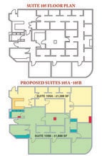 10201 W Markham St, Little Rock, AR for lease Floor Plan- Image 2 of 2