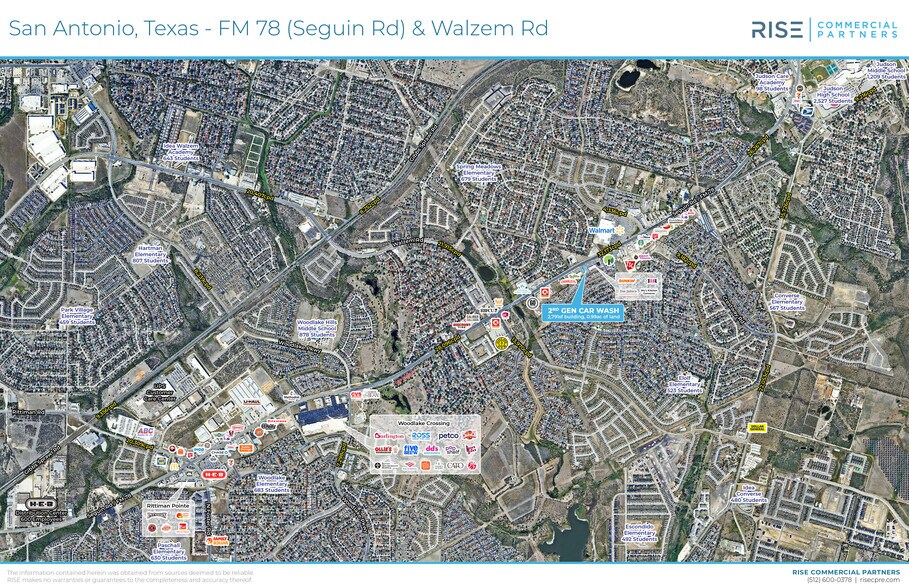 8242 Fm-78, San Antonio, TX à louer - Aérien - Image 3 de 6