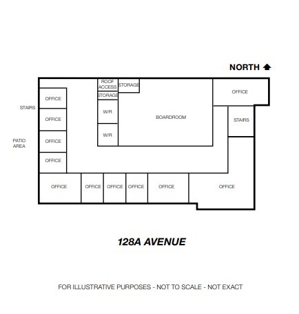 16908 128A Ave NW, Edmonton, AB for lease Floor Plan- Image 1 of 1